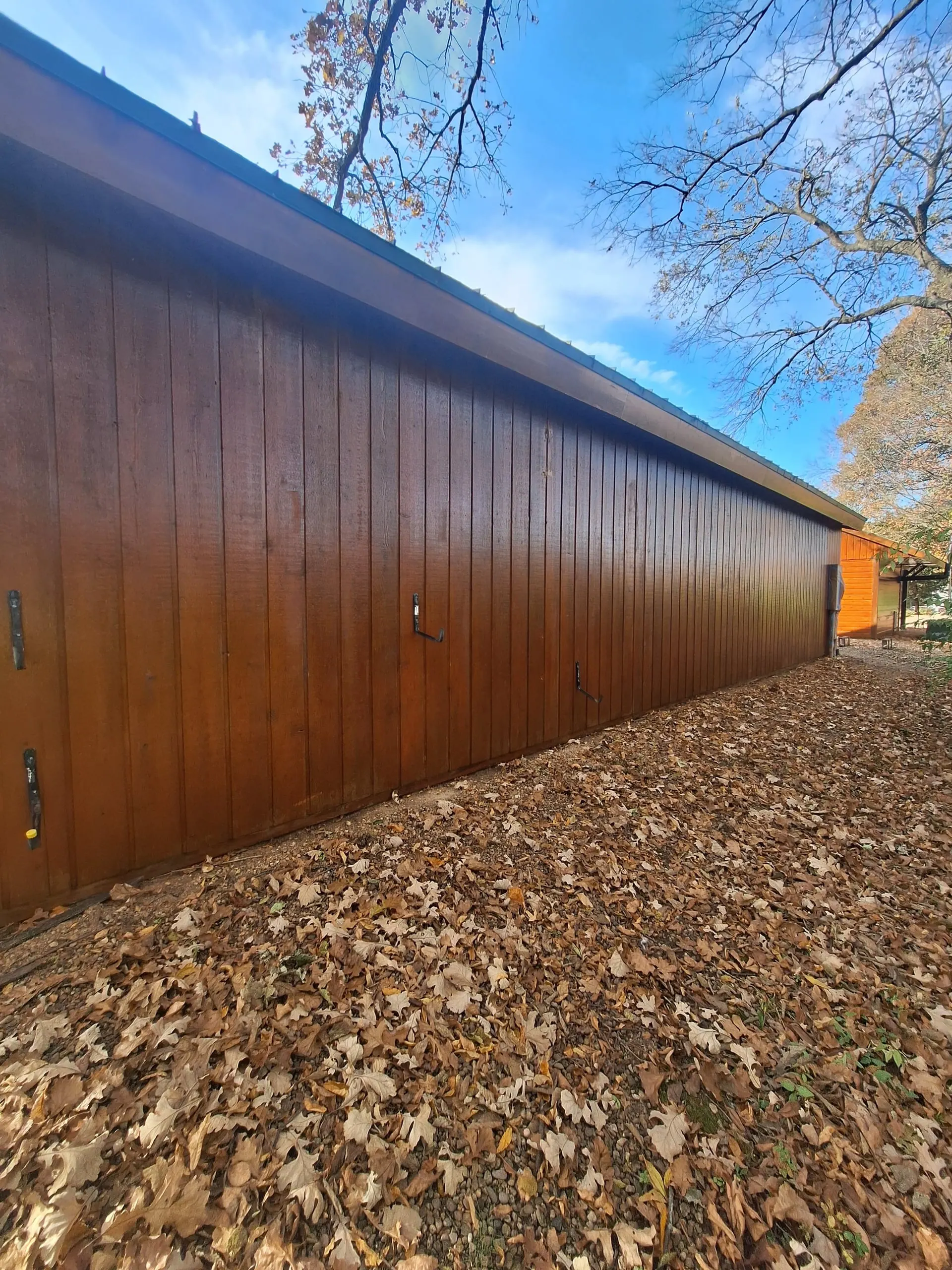 Exterior siding painting project in Ohio