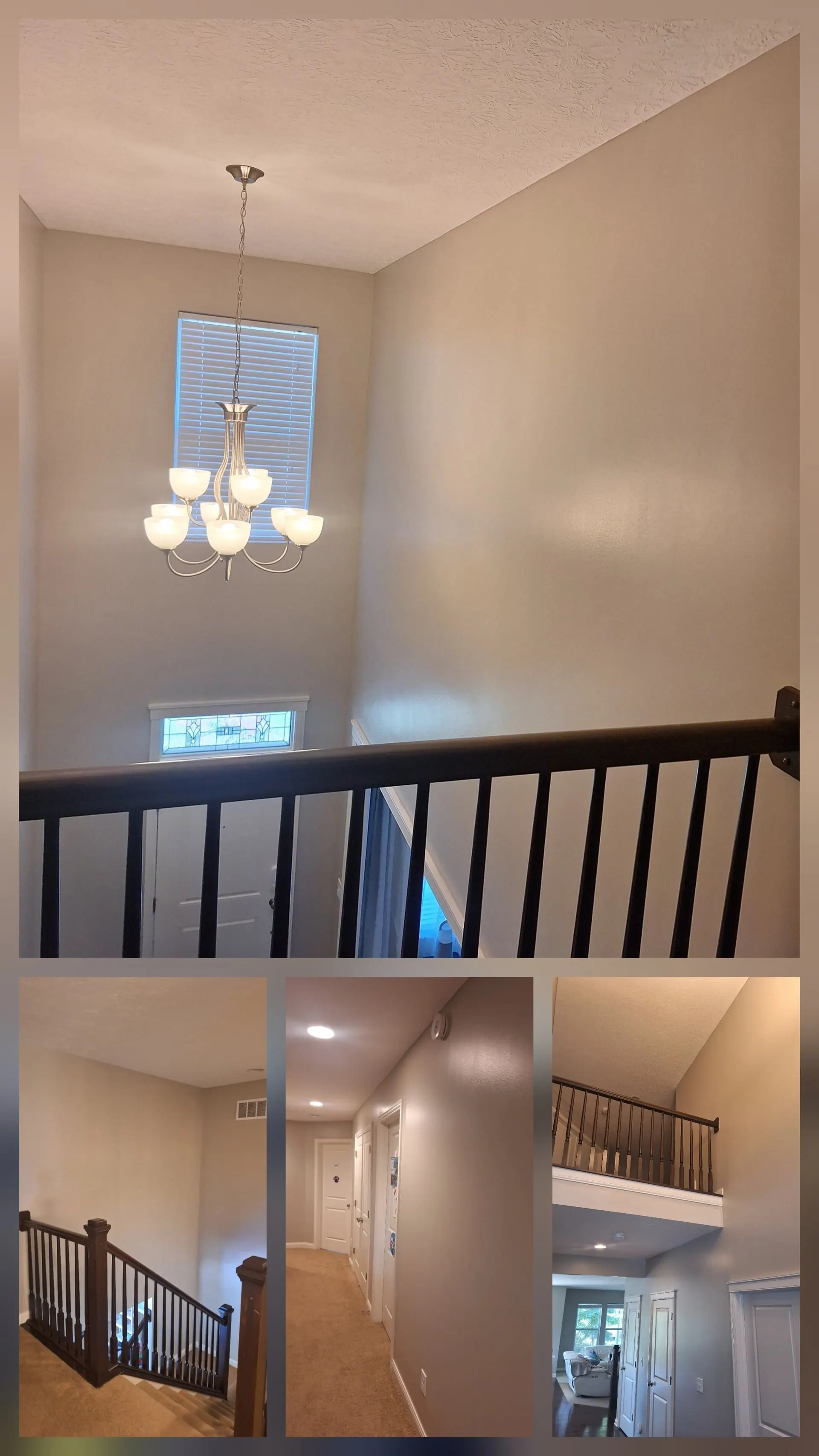 Interior painting project in Central Ohio home