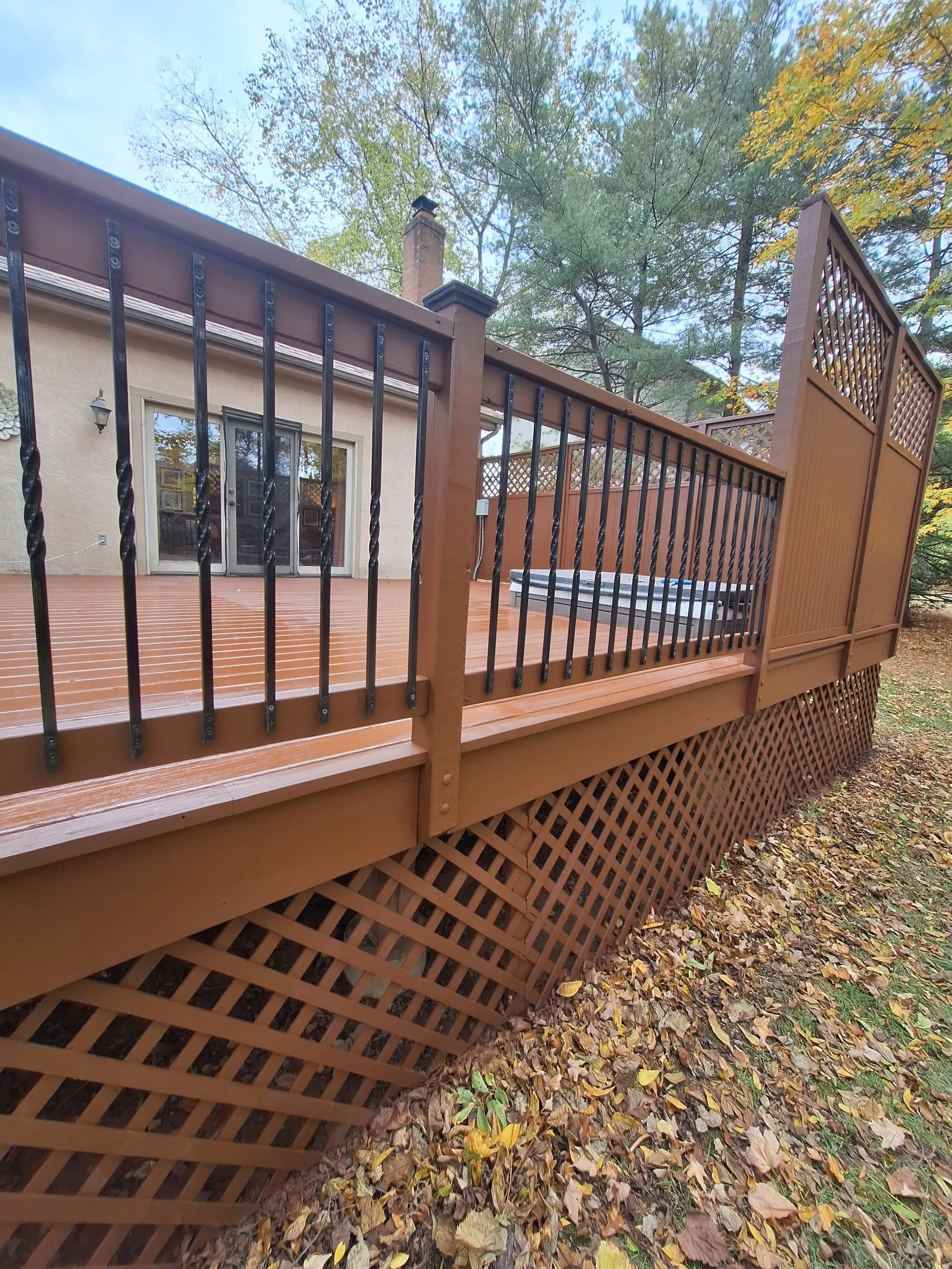 Bedroom interior painting with accent wall