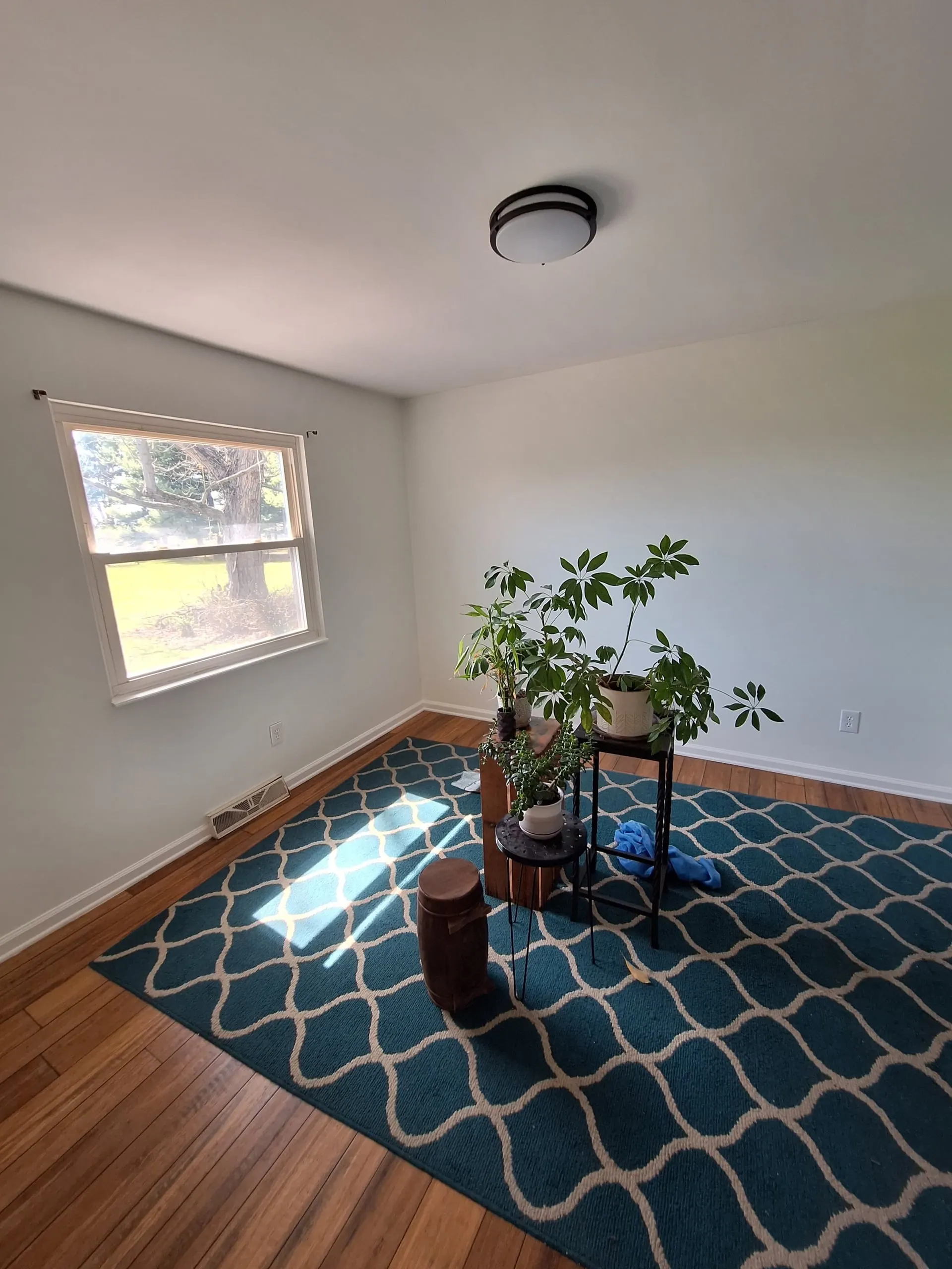 Freshly painted interior room in Fairfield County home